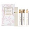 AERIN Rose Premier Fragrance Trio Purse Spray atomizatzailea eta betegarriak